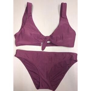 Hollister Co. Bikini 2 piece Plum Color L